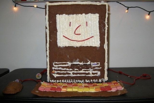 Classic Gingerbread Mac Classic made from gingerbread